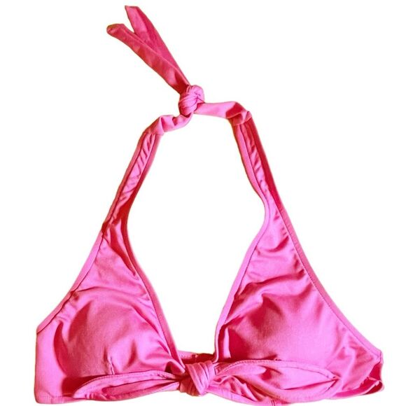 NWT Newport News Barbie Pink Bikini Two Piece Bow Front Swimsuit Size Small 6/8 - Picture 4 of 14